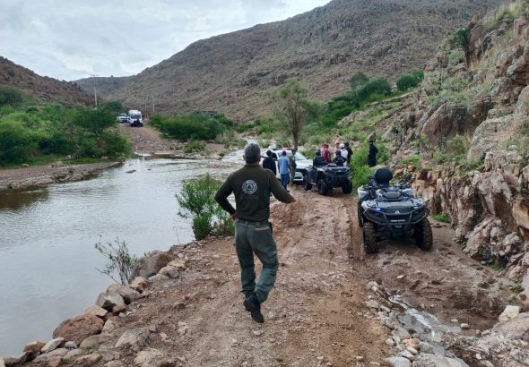 Autoridades localizaron los cuerpos de los jóvenes desaparecidos en el río de Santa María del Río. Exhortan a extremar precauciones por lluvias.